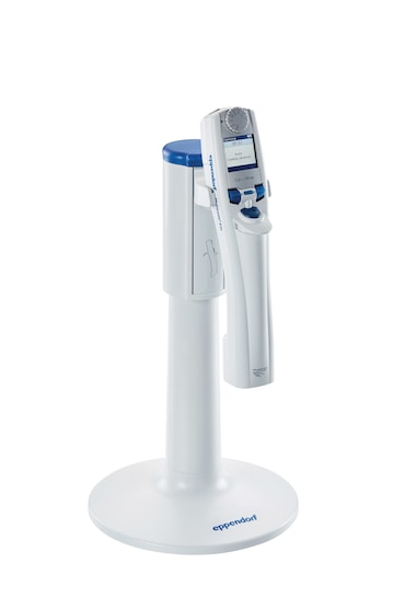Multipette E3x 电动连续分液器,含充电支架和2套Combitips advanced 混合套装,100-240V/50-60Hz