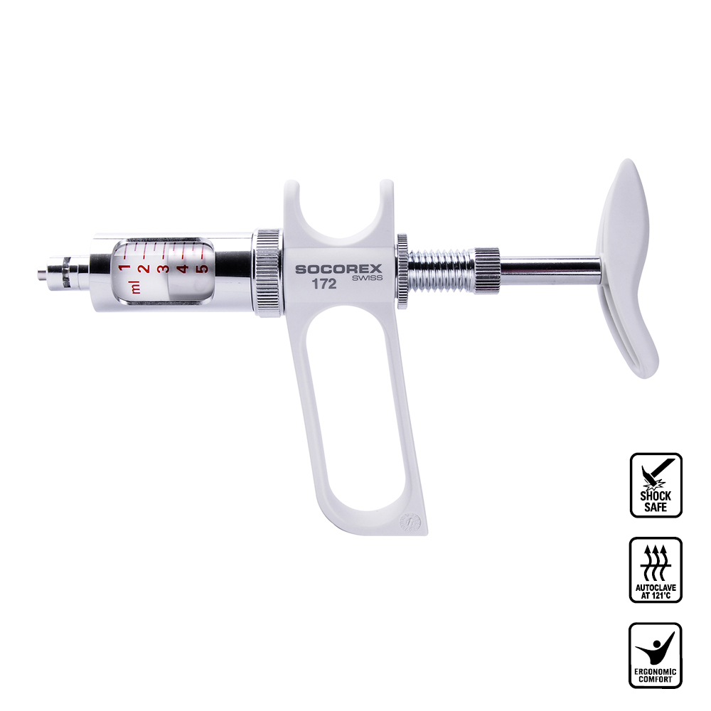 0.5-5mL手枪式连续分液注射器