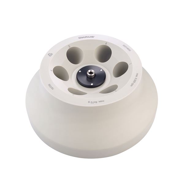 Frontier™ 转子 最大速度：6,000rpm，最大离心力：4,427g，最大称量值（转子）：6 x 50ml