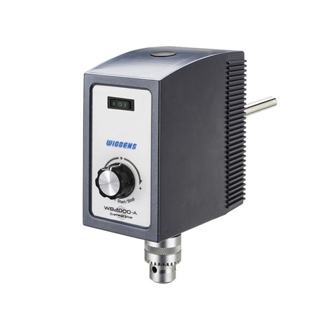 控制型顶置搅拌器 包括：100500 WB2000-C(主机)1台；WF12支架1套；5.240.8.2搅拌桨1个 套装三