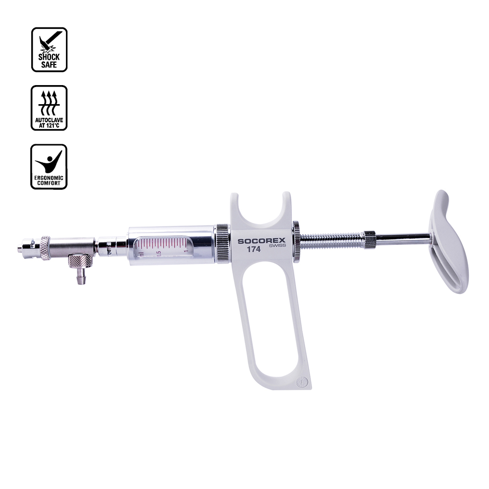 0.1-1mL手枪式连续分液注射器