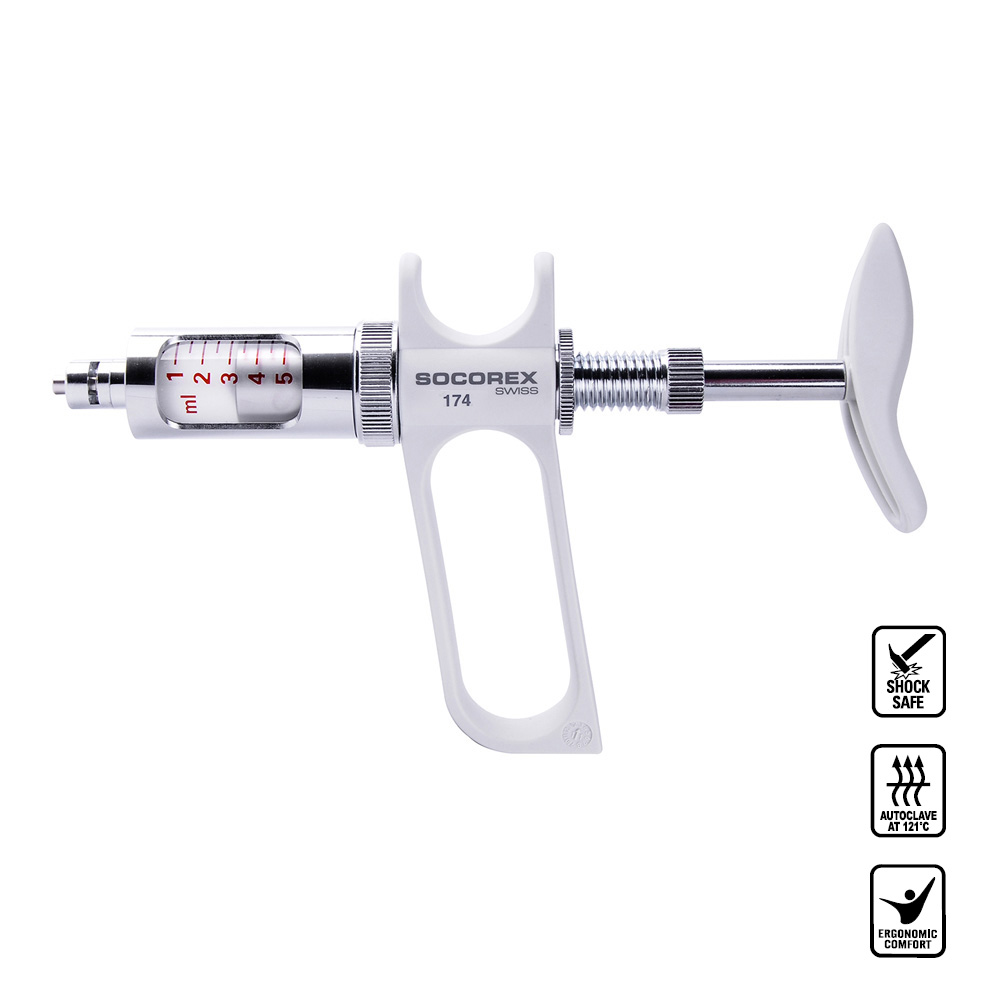 0.5-5mL手枪式连续分液注射器