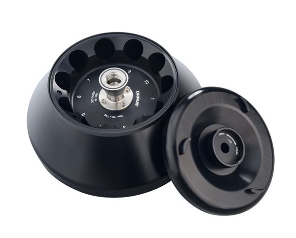 Frontier™ 转子 最大速度：10,500rpm，最大离心力：16,022g，最大称量值（转子）：10 x 50ml