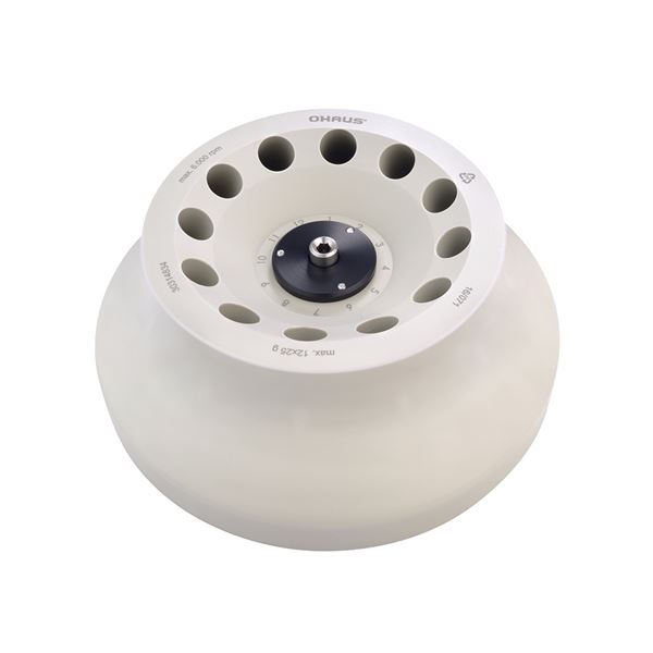 Frontier™ 转子 最大速度：6,000rpm，最大离心力：4,427g，最大称量值（转子）：12 x 15ml
