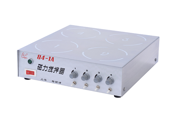 磁力搅拌器（不加热） 最大搅拌：1.5L，搅拌转速：100～1500 r/min 六工位