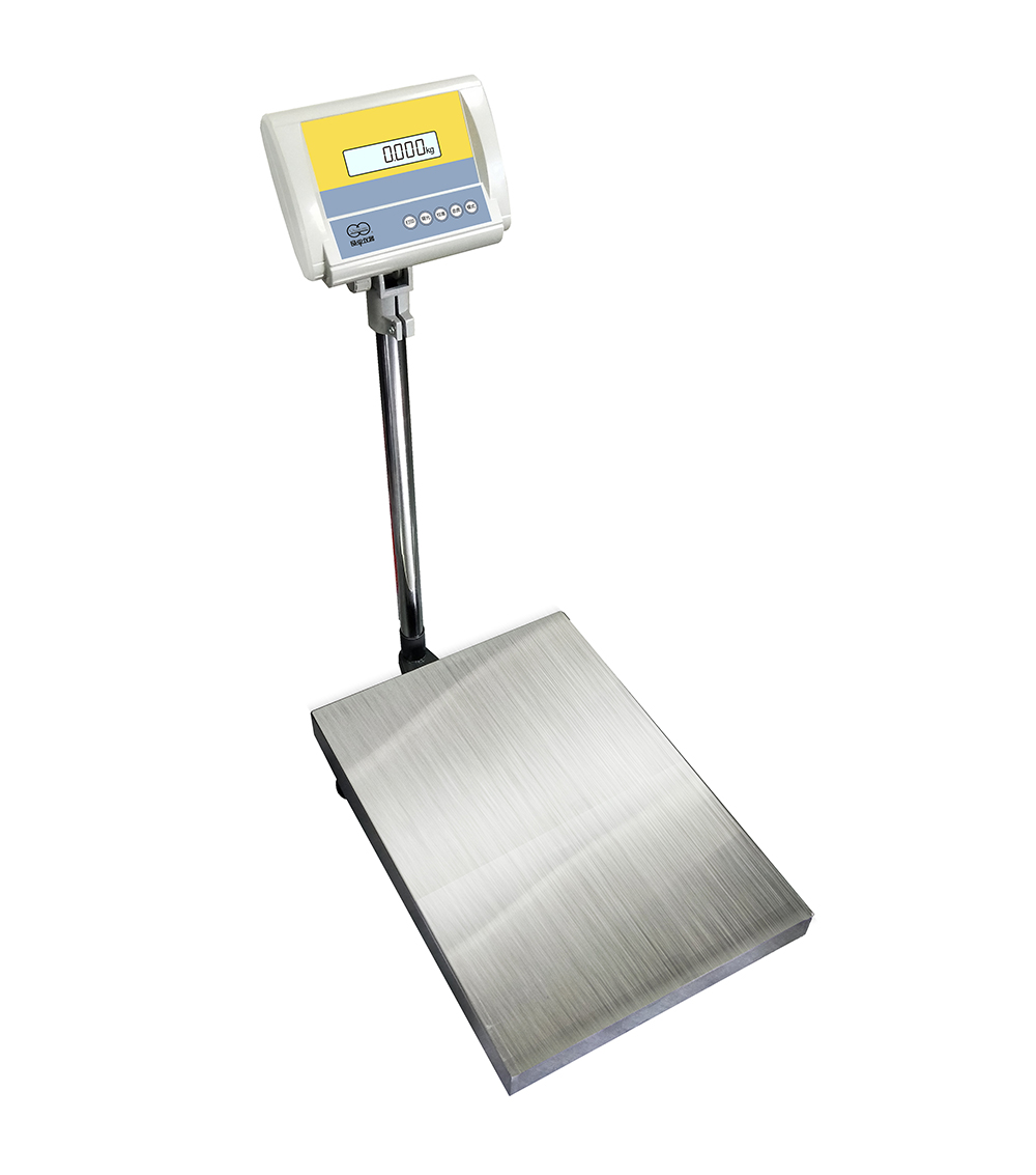大稱量電子天平 量程：500kg，可讀性：100g