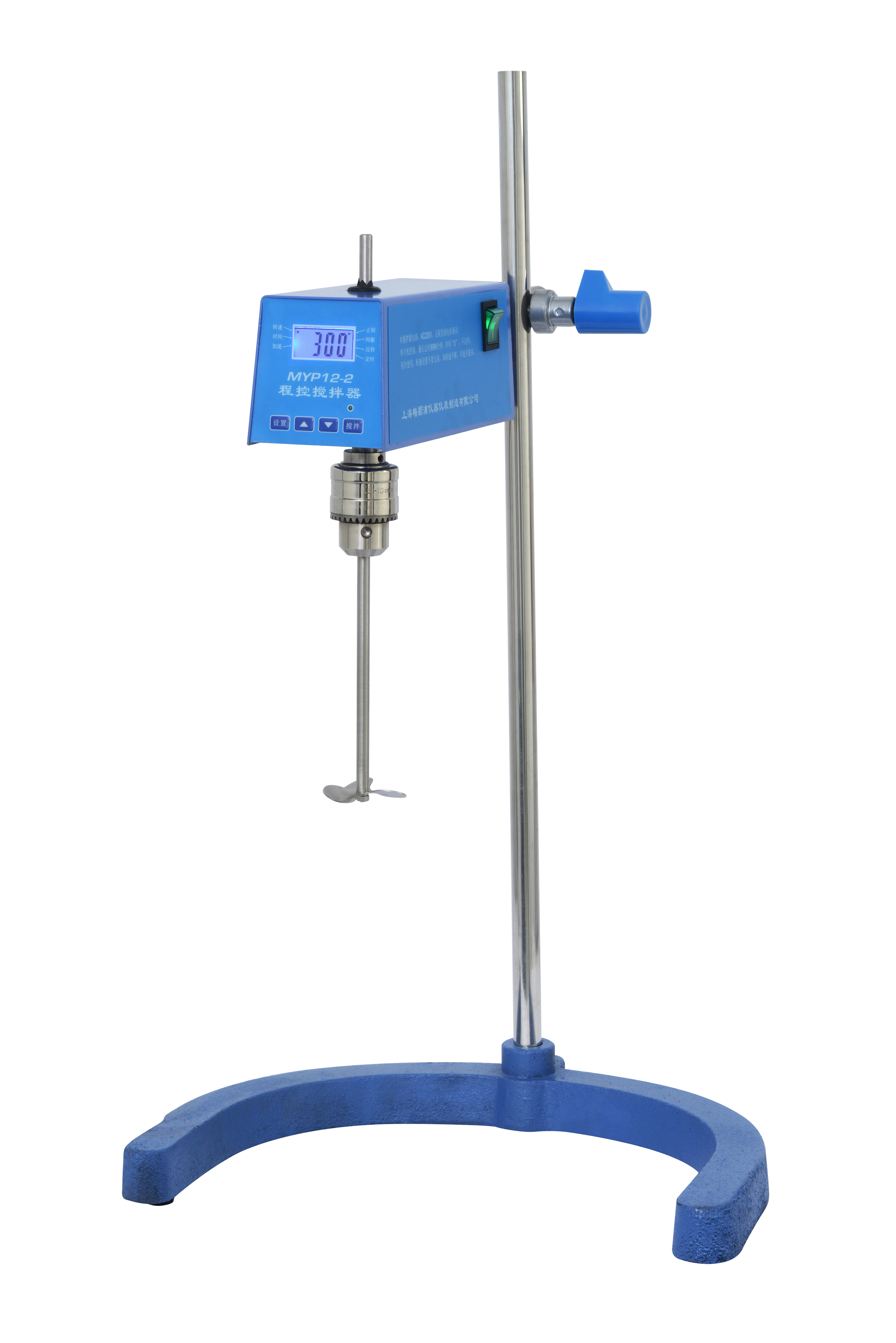 程控搅拌器 电机功率：100W，搅拌转速：60~1500r/min