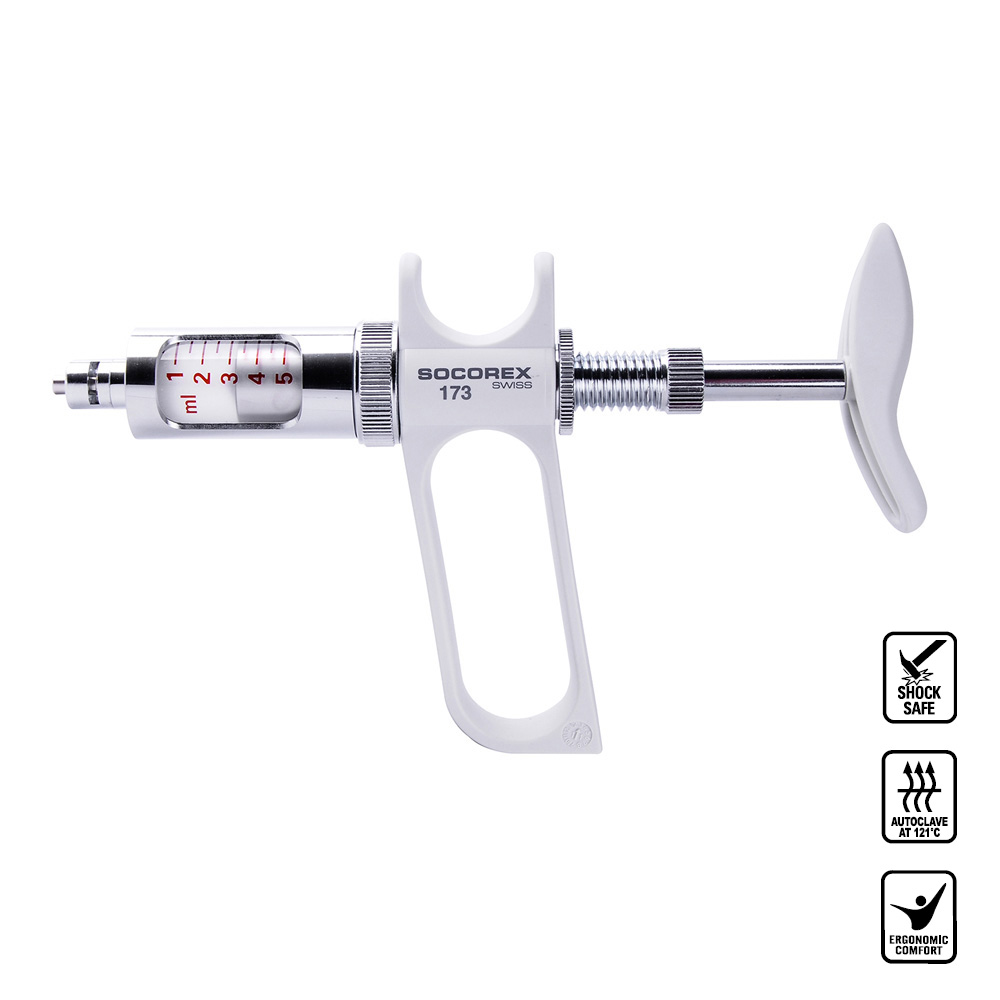 0.5-5mL手枪式连续分液注射器