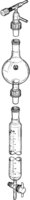 带螺纹接头的柱色谱组件 Flash-chromatography assembly with threaded joints capacity 2,000 mL, With fritted disc