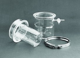 Ace vacuum-sublimation apparatus Complete apparatus, H × I.D. 200 mm × 60 mm