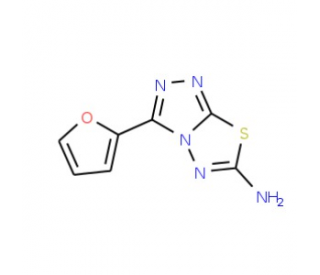 3-(2-Furyl)[1,2,4]triazolo[3,4-b][1,3,4]-thiadiazol-6-amine  500 mg