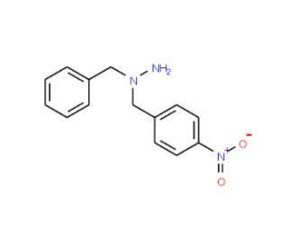 1-Benzyl-1-(4-nitrobenzyl)hydrazine  500 mg