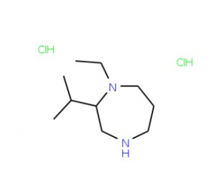 1-Ethyl-2-isopropyl-1,4-diazepane dihydrochloride  500 mg