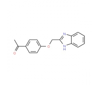 1-[4-(1H-Benzimidazol-2-ylmethoxy)phenyl]ethanone  500 mg