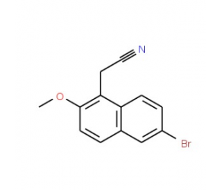 (6-Bromo-2-methoxy-1-naphthyl)acetonitrile  1 g