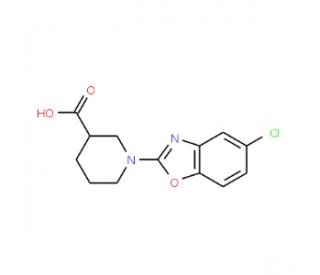 1-(5-Chloro-1,3-benzoxazol-2-yl)piperidine-3-carboxylic acid  500 mg