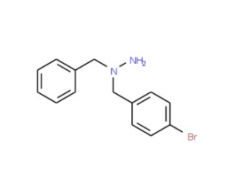 1-Benzyl-1-(4-bromobenzyl)hydrazine  500 mg