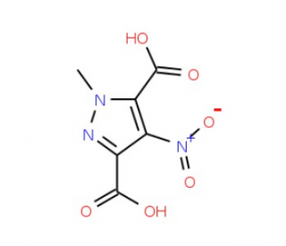 1-Methyl-4-nitro-1H-pyrazole-3,5-dicarboxylic acid  500 mg