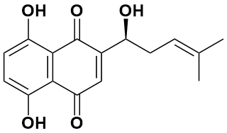 左旋紫草素|(-)-Alkannin|517-88-4|Adamas life|≥98%（以实测数值为准）|BR|100mg