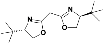 2,2'-亚甲基双[(4S)-4-叔丁基-2-噁唑啉]|Bis((S)-4-(Tert-Butyl)-4,5-Dihydrooxazol-2-Yl)Methane|132098-54-5|A