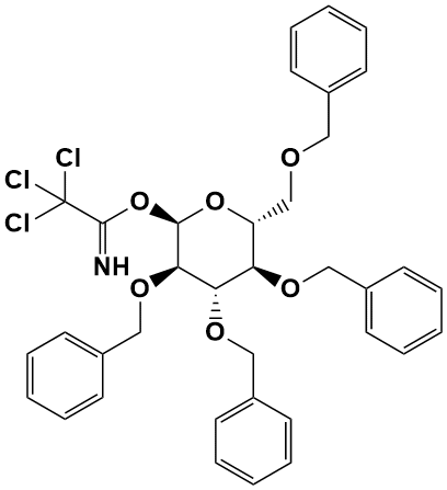 2,3,4,6-四-O-苄基-α-D-吡喃葡萄糖基三氯乙酰亚胺酯|(2R,3R,4S,5R,6R)-3,4,5-Tris(Benzyloxy)-6-((Benzyloxy)Methyl)Tetrahy