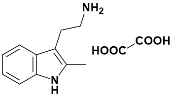 2-(2-甲基-1H-吲哚-3-基)乙胺草酸盐|2-(2-Methyl-1H-indol-3-yl)ethanamine oxalate|859040-56-5|Adamas|95%|RG|5g