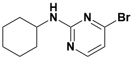 4-溴-N-环己基嘧啶-2-胺|4-Bromo-N-Cyclohexylpyrimidin-2-Amine|1269292-88-7|Adamas|98%+|RG|1g