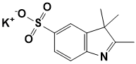 2,3,3-三甲基吲哚-5-磺酸钾盐|Potassium 2,3,3-Trimethyl-3H-Indole-5-Sulfonate|184351-56-2|源叶|250mg