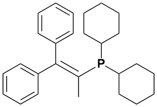 二环己基(2,2-二苯基-1-甲基乙烯基)膦|Dicyclohexyl(1,1-Diphenyl-1-Propen-2-Yl)Phosphine|384842-24-4|Adamas|90%+|RG|图1