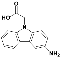 2-(3-氨基-9H-咔唑-9-基)乙酸|2-(3-Amino-9H-Carbazol-9-Yl)Acetic Acid|51035-05-3|Adamas|95%|RG|5g