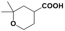2,2-二甲基四氢-2H-吡喃-4-羧酸|2,2-Dimethyltetrahydro-2H-pyran-4-carboxylic acid|52916-16-2|Adamas|95%+|RG|100