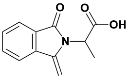 2-(1-亚甲基-3-氧代-1,3-二氢-2H-异吲哚-2-基)丙酸|1,3-Dihydro-α-Methyl-1-Methylene-3-Oxo-2H-Isoindole-2-Acetic Acid
