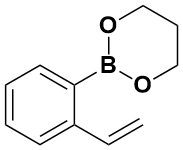 2-(2-乙烯基苯基)-1,3,2-二氧硼烷|2-(2-Vinylphenyl)-1,3,2-Dioxaborinane|850567-61-2|Adamas|96%,stabilized with 