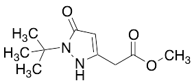 2-(1-叔丁基-5-氧代-2,5-二氢-1H-吡唑-3-基)乙酸甲酯|Methyl 2-(1-Tert-Butyl-5-Oxo-2,5-Dihydro-1H-Pyrazol-3-Yl)Acetate