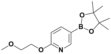 2-(2-甲氧基乙氧基)-5-(二氧磷反应物-甲基吡啶-2-基)|2-(2-Methoxyethoxy)-5-(4,4,5,5-tetramethyl-1,3,2-dioxaborolan-2-yl)
