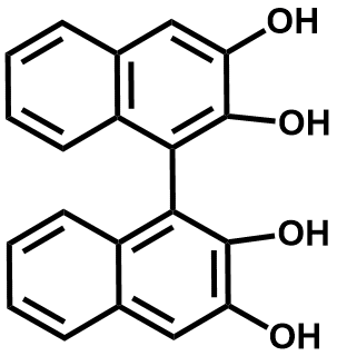 2,3,2’,3’-四羟基-1,1’-联萘|[1,1’-Binaphthalene]-2,2’,3,3’-Tetraol|39215-21-9|Adamas|98%|RG|5g