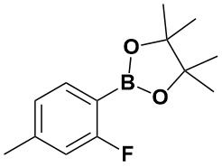 2-(2-氟-4-甲基苯基)-4,4,5,5-四甲基-1,3,2-二氧硼杂环戊烷|2-(2-Fluoro-4-Methylphenyl)-4,4,5,5-Tetramethyl-1,3,2-Dioxa