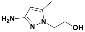 2-(3-氨基-5-甲基-1H-吡唑-1-基)乙醇|2-(3-Amino-5-Methyl-1H-Pyrazol-1-Yl)Ethan-1-Ol|1247943-03-8|Adamas|98%|RG|