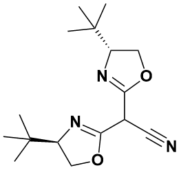 2,2-双((R)-4-(叔丁基)-4,5-二氢噁唑-2-基)乙腈|2,2-Bis((R)-4-(Tert-Butyl)-4,5-Dihydrooxazol-2-yl)Acetonitrile|144