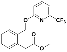 2-(2-(((6-(三氟甲基)吡啶-2-基)氧基)甲基)苯基)乙酸甲酯|Methyl 2-(2-(((6-(Trifluoromethyl)Pyridin-2-Yl)Oxy)Methyl)Pheny