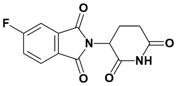 2-(2,6-二氧代哌啶-3-基)-5-氟异吲哚啉-1,3-二酮|2-(2,6-Dioxopiperidin-3-Yl)-5-Fluoroisoindoline-1,3-Dione|835616-61