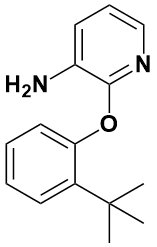 2-(2-(叔丁基)苯氧基)吡啶-3-胺|2-(2-(Tert-Butyl)Phenoxy)Pyridin-3-Amine|861673-68-9|Adamas|97%|RG|5g