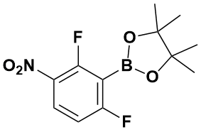 2-(2,6-二氟-3-硝基苯基)-4,4,5,5-四甲基-1,3,2-二氧硼杂环戊烷|2-(2,6-Difluoro-3-Nitrophenyl)-4,4,5,5-Tetramethyl-1,3,2