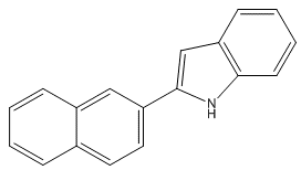 2-(2-萘基)吲哚|2-(Naphthalen-2-Yl)-1H-Indole|23746-81-8|Alfa|98%|1g