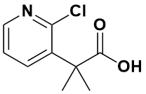 2-(2-氯吡啶-3-基)-2-甲基丙酸|2-(2-Chloropyridin-3-yl)-2-methylpropanoic acid|1452561-74-8|Adamas|95%|RG|5g