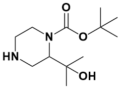 2-(2-羟基丙-2-基)哌嗪-1-羧酸叔丁酯|Tert-Butyl 2-(2-Hydroxypropan-2-Yl)Piperazine-1-Carboxylate|1263316-20-6|Ada