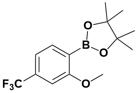 2-(2-甲氧基-4-(三氟甲基)苯基)-4,4,5,5-四甲基-1,3,2-二氧硼杂环戊烷|2-(2-Methoxy-4-(Trifluoromethyl)Phenyl)-4,4,5,5-Tetra