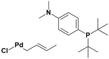 巴豆基[(4-(N,N-二甲氨基)苯基]二叔丁基膦氯化钯(II)|Chloro(Crotyl)[Di-Tert-Butyl(4-Dimethylaminophenyl)Phosphine]Pallad