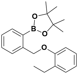 2-(2-((2-乙基苯氧基)甲基)苯基)-4,4,5,5-四甲基-1,3,2-二噁硼烷|2-(2-((2-Ethylphenoxy)Methyl)Phenyl)-4,4,5,5-Tetramethy