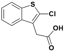 2-(2-氯苯并[b]噻吩-3-基)乙酸|2-(2-Chlorobenzo[B]Thiophen-3-Yl)Acetic Acid|174454-42-3|Adamas|90%|RG|1g